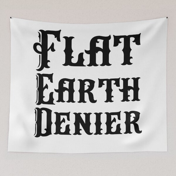 Item preview, Flat earth denier  designed and sold by Md1982.