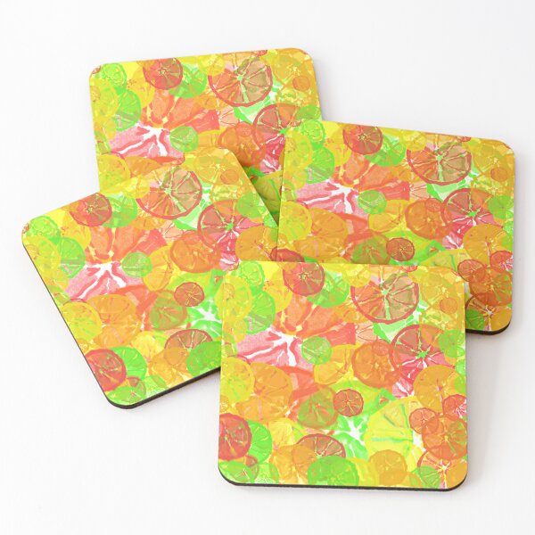 Item preview, Decorative gift Watercolor Citrus Pattern with Grapefruits, Limes, Lemons and Oranges designed and sold by hyggekrog.