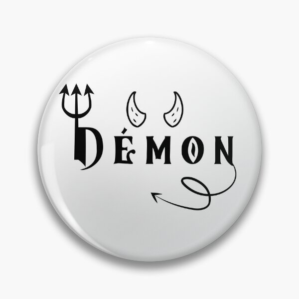 Item preview, Demon with horns and pitchfork designed and sold by TeeJfm.