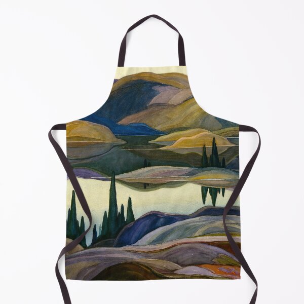 Item preview, Canadian Landscape Franklin Carmichael Art Nouveau Post-Impressionism Mirror Lake designed and sold by Ejaaz.