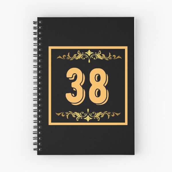 Item preview, Number 38 designed and sold by HappinessWorld.