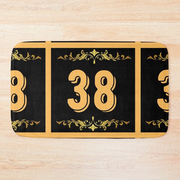 Item preview, Number 38 designed and sold by HappinessWorld.