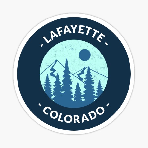 Lafayette Colorado Sticker
