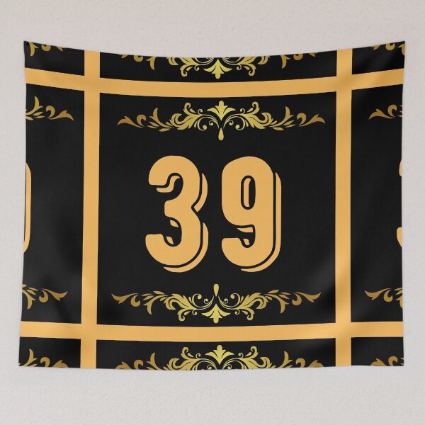 Item preview, Number 39 designed and sold by HappinessWorld.