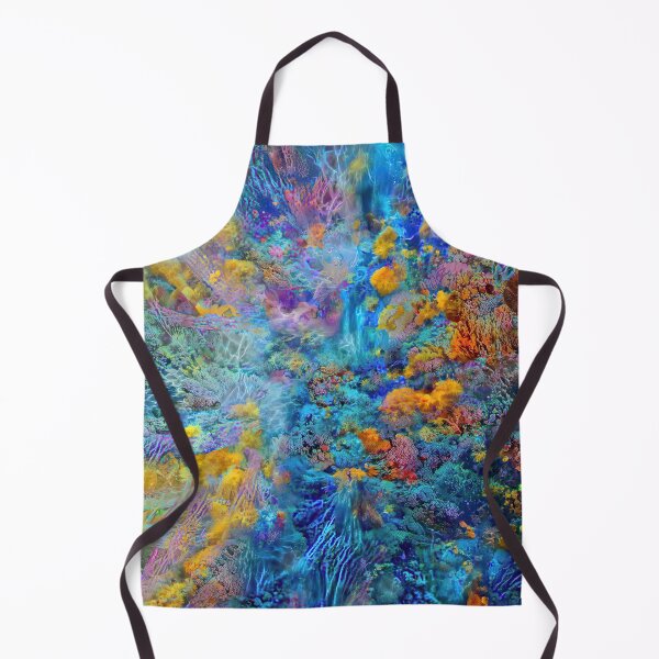 Item preview, Deepdream marine floral fractalize space abstraction designed and sold by blackhalt.