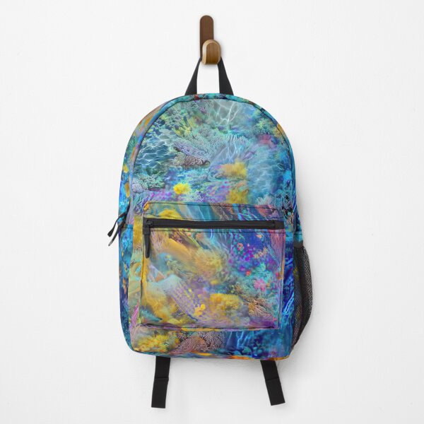 Item preview, Deepdream marine floral fractalize space abstraction designed and sold by blackhalt.