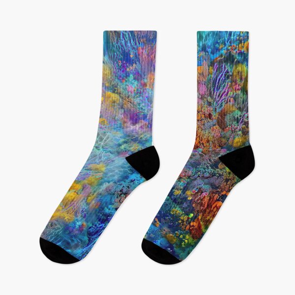 Item preview, Deepdream marine floral fractalize space abstraction designed and sold by blackhalt.