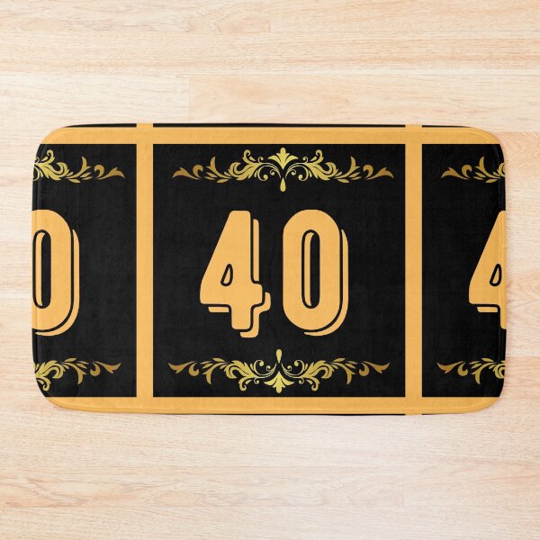 Item preview, Number 40 designed and sold by HappinessWorld.