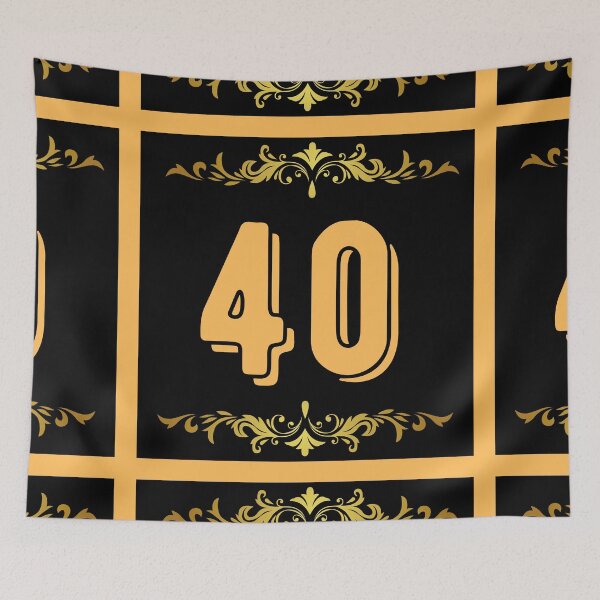 Item preview, Number 40 designed and sold by HappinessWorld.