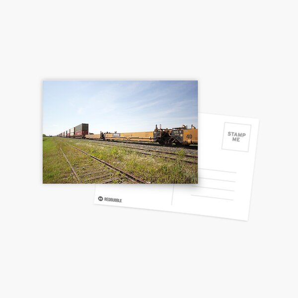 The Train Postcard