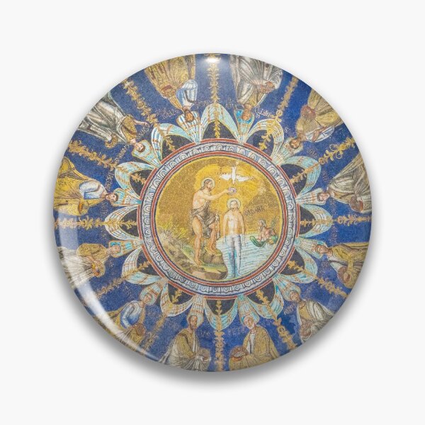 Item preview, Historic byzantine mosaic in Saint Vitale Basilica, Ravenna, Italy designed and sold by Paolo Modena Photography    -   Fine Italian Art.