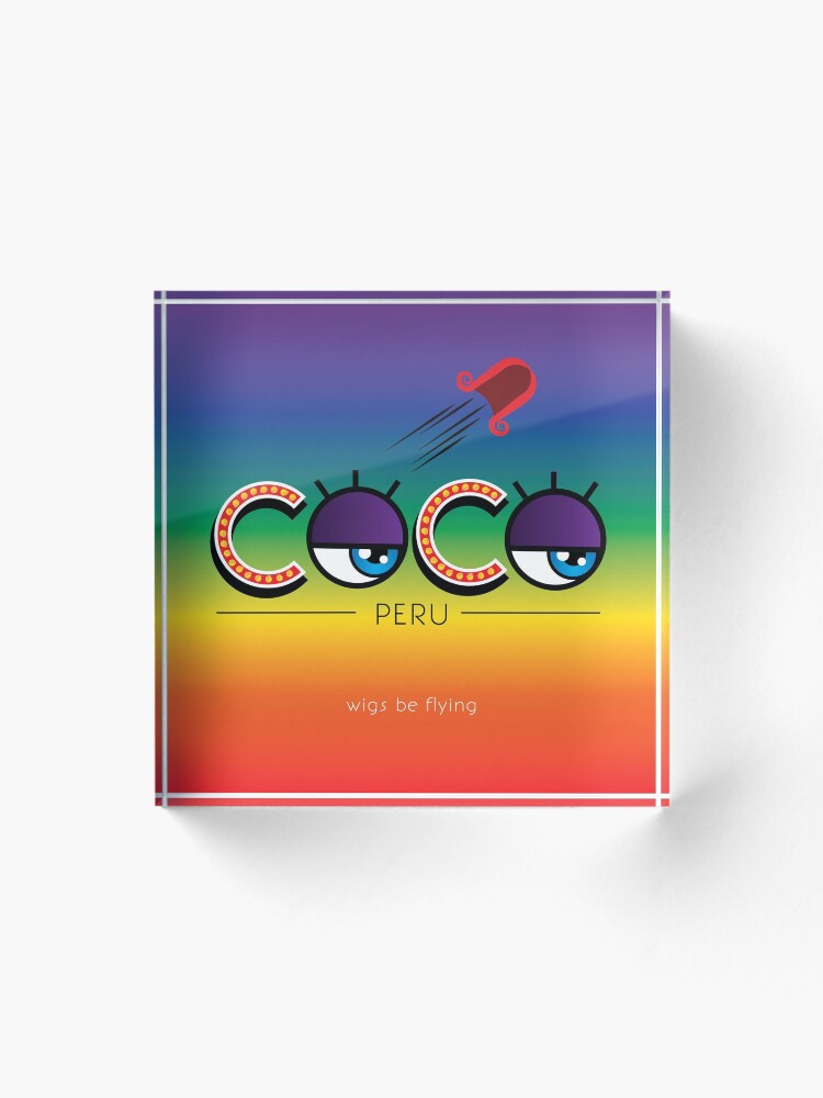 Thumbnail 1 of 5, Acrylic Block, Coco pride edition designed and sold by Raul-Raziel.