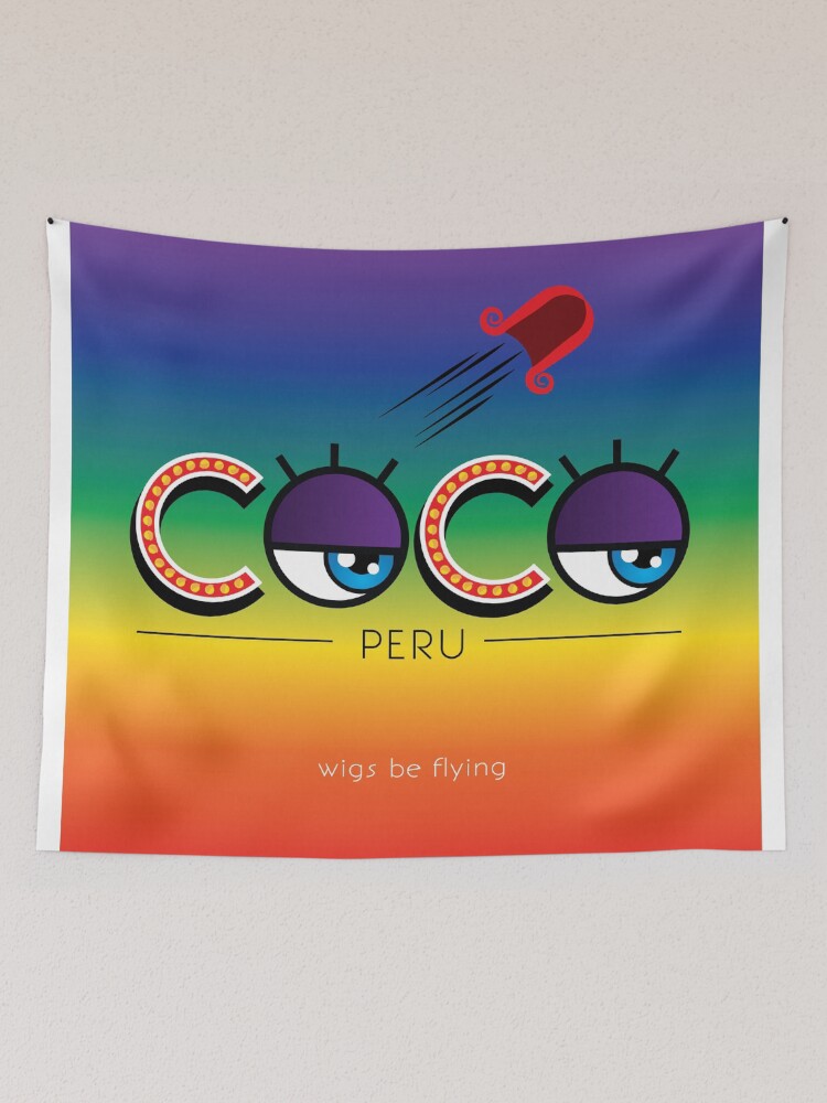 Thumbnail 2 of 3, Tapestry, Coco pride edition designed and sold by Raul-Raziel.