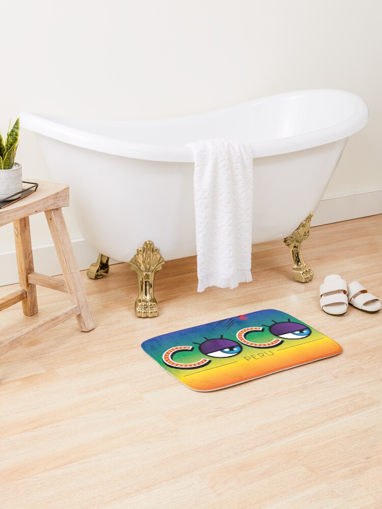 Thumbnail 2 of 6, Bath Mat, Coco pride edition designed and sold by Raul-Raziel.