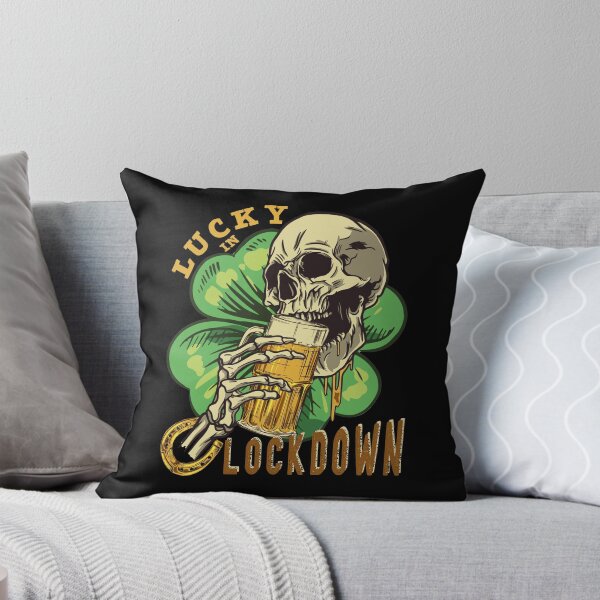 Item preview, Lucky in Lockdown St Patricks Day Funny Beer designed and sold by OmmeDesigns.