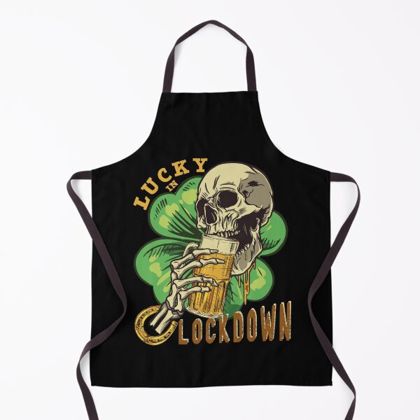 Item preview, Lucky in Lockdown St Patricks Day Funny Beer designed and sold by OmmeDesigns.