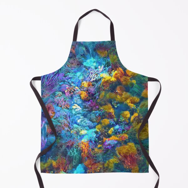 Item preview, Deepdream marine floral fractalize space abstraction designed and sold by blackhalt.
