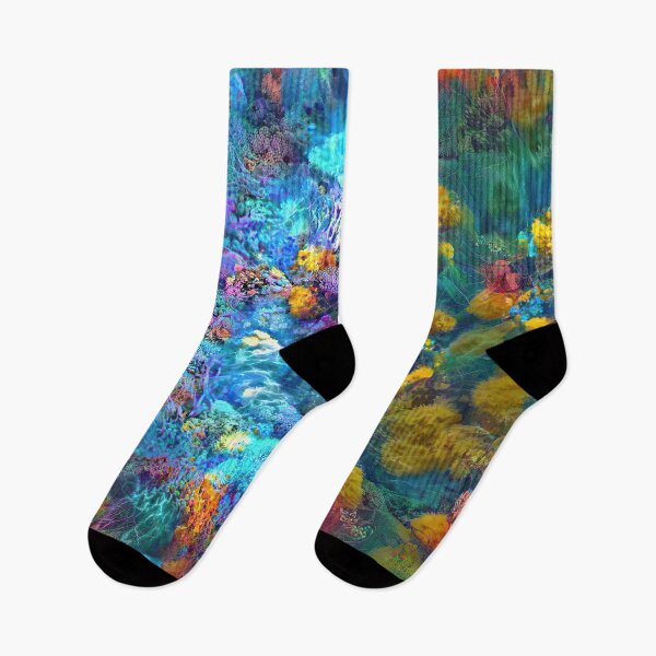 Item preview, Deepdream marine floral fractalize space abstraction designed and sold by blackhalt.