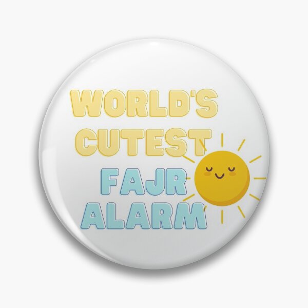 Item preview, World's Cutest Fajr Alarm - Muslim Baby Toddler Prayer Reminder designed and sold by AnNisaArt.