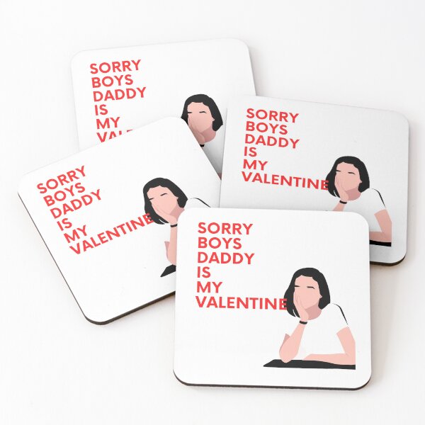 Item preview, Sorry boys daddy is my valentine designed and sold by Cjayu.