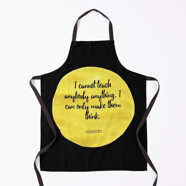 Item preview, Socrates - I cannot teach anybody anything. I can only make them think designed and sold by SocraticQuotes.