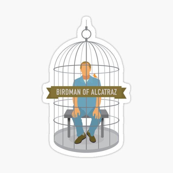 Item preview, Birdman of Alcatraz - Alternative Movie Poster designed and sold by MoviePosterBoy.