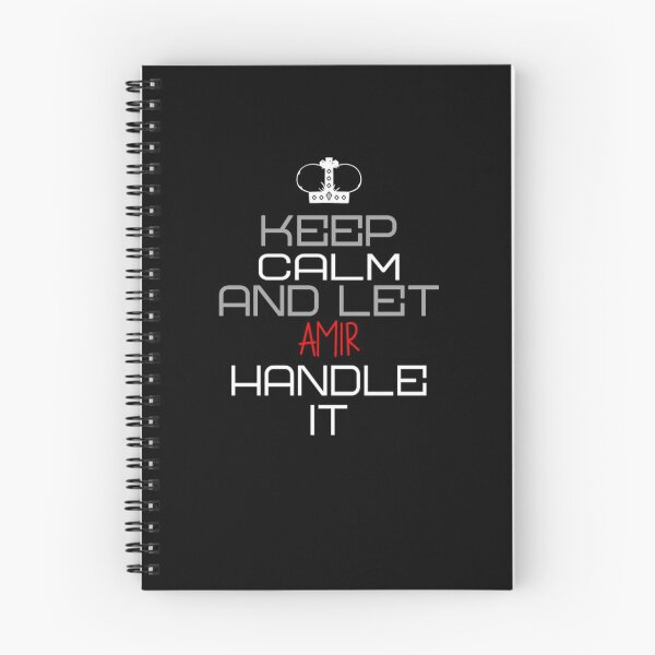Item preview, Keep Calm And Let Amir Handle It designed and sold by IcyTees.