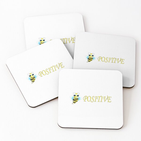 Item preview, Bee Positive Essential Sticker designed and sold by Love2MakeArt.