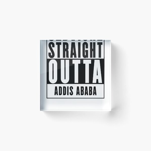 Item preview, Straight Outta Addis Ababa designed and sold by RandomStuffShop.