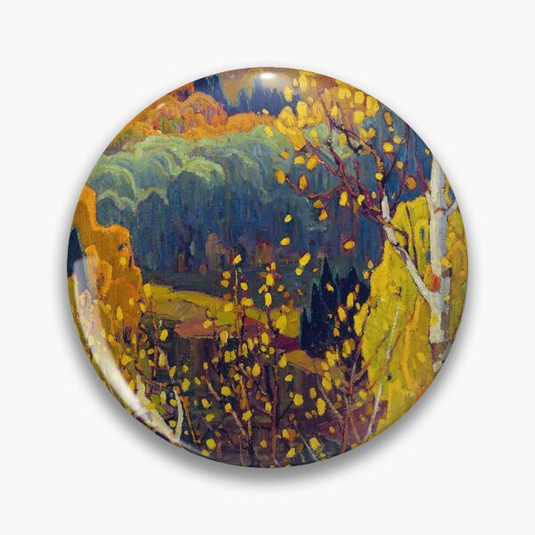 Item preview, Franklin Carmichael Artista canadiense Art Nouveau Postimpresionismo Octubre Oro designed and sold by Ejaaz.