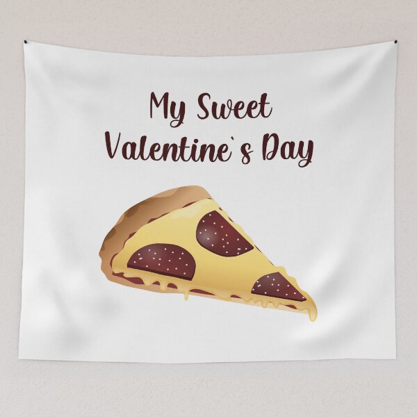 Item preview, My sweet Valentine, Pizza is My Valentine designed and sold by Rima Amin.