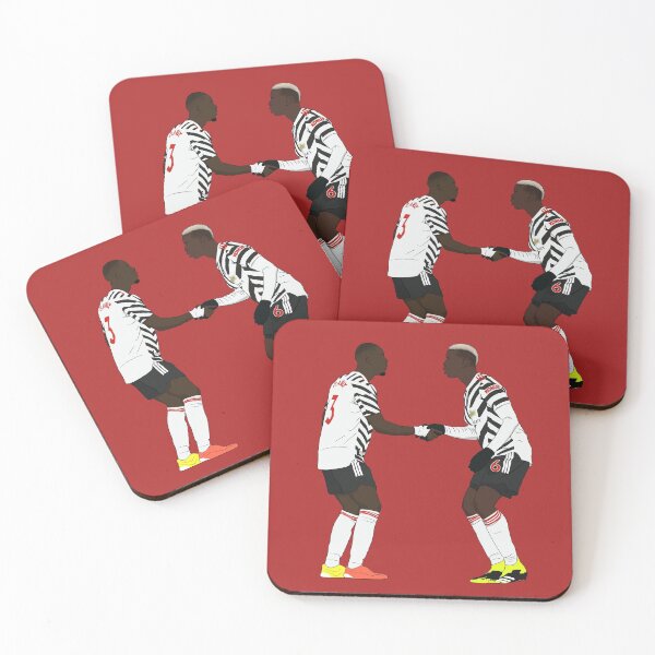Item preview, Eric Bailly Paul Pogba Handshake MUFC designed and sold by Hevding.