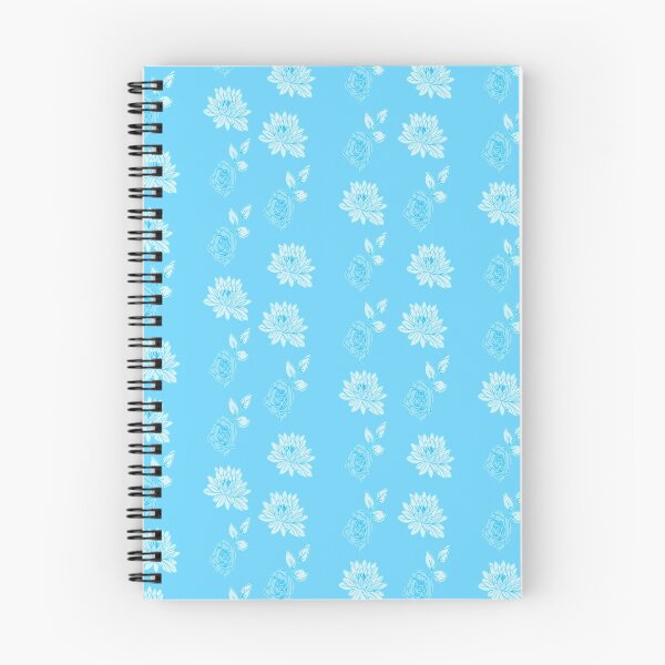 Item preview, Blue Floral Fun With Blue Background designed and sold by hardwork77.
