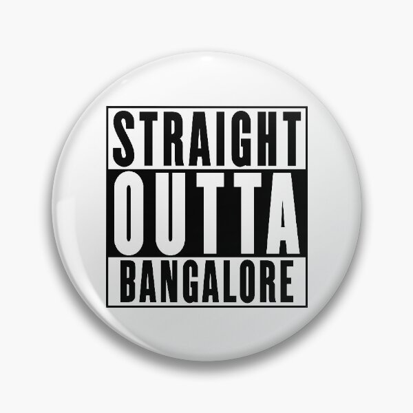Item preview, Straight Outta Bangalore designed and sold by RandomStuffShop.