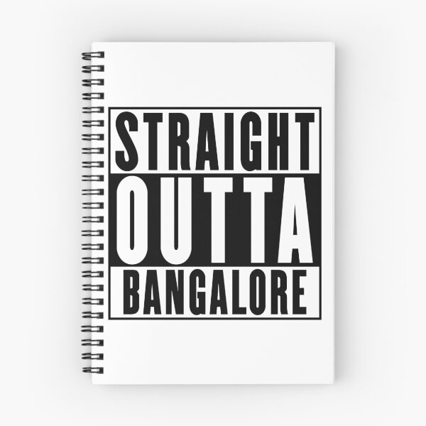 Item preview, Straight Outta Bangalore designed and sold by RandomStuffShop.