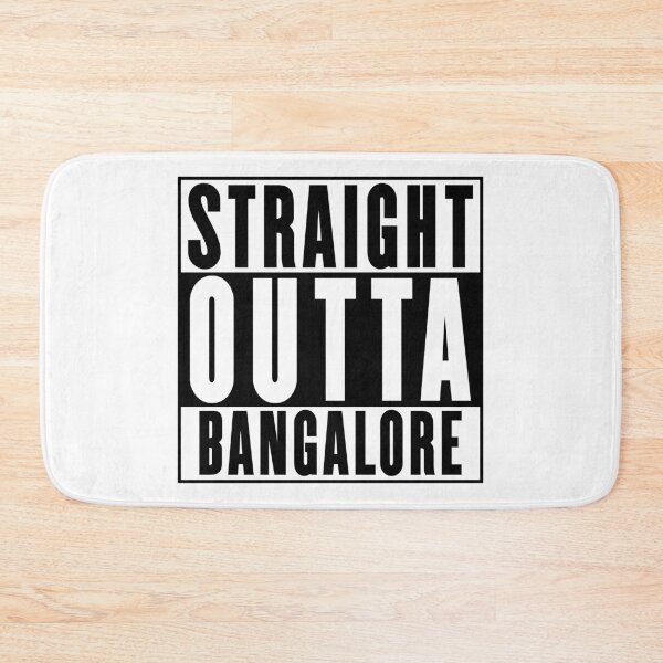 Item preview, Straight Outta Bangalore designed and sold by RandomStuffShop.