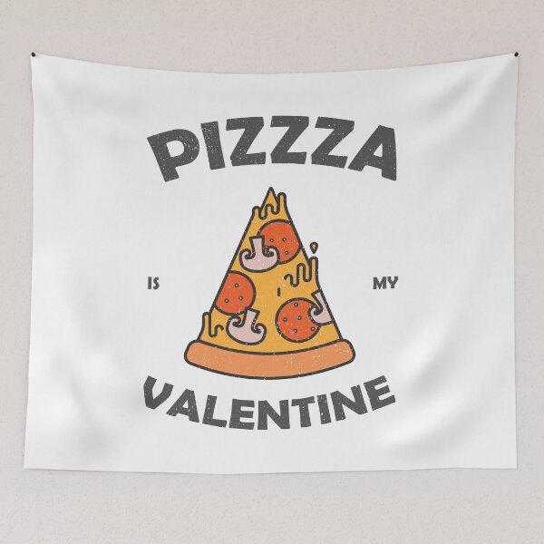 Item preview, Pizza is My Valentine designed and sold by Rima Amin.