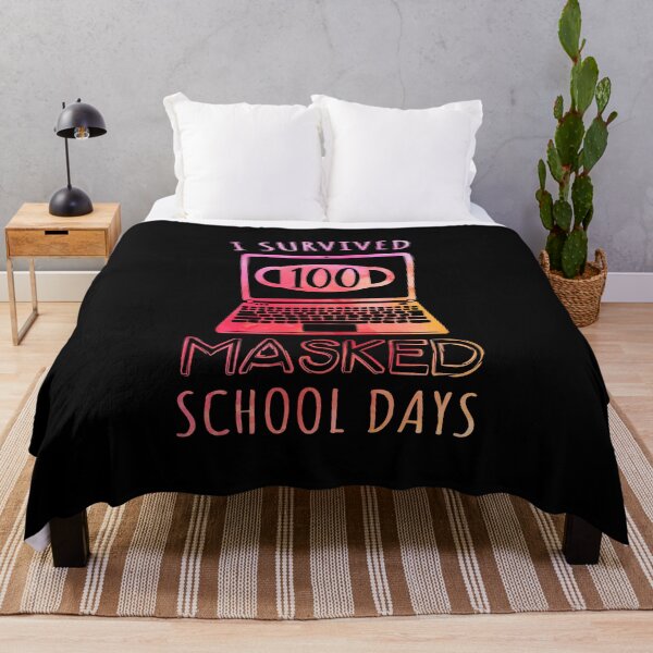 Item preview, I Survived 100 Masked School Days I designed and sold by Lemon Pepper.