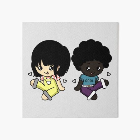 Galeriedrucke Chibi Jungs Redbubble