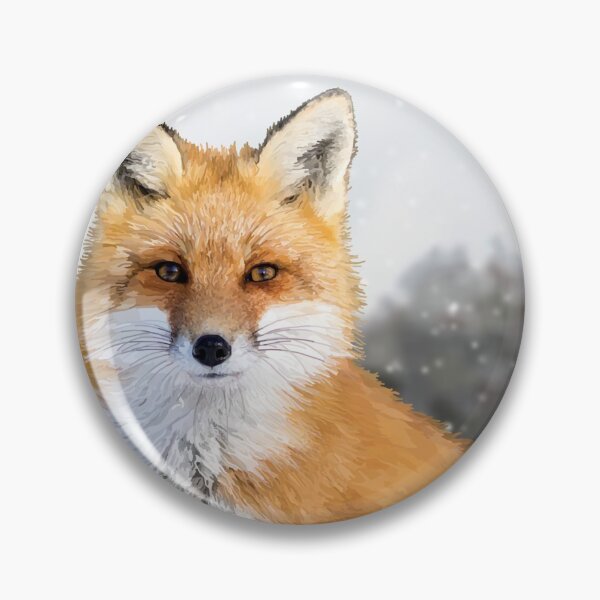 Aperçu de l'œuvre Renard dans la neige créée et vendue par Scat the cat.