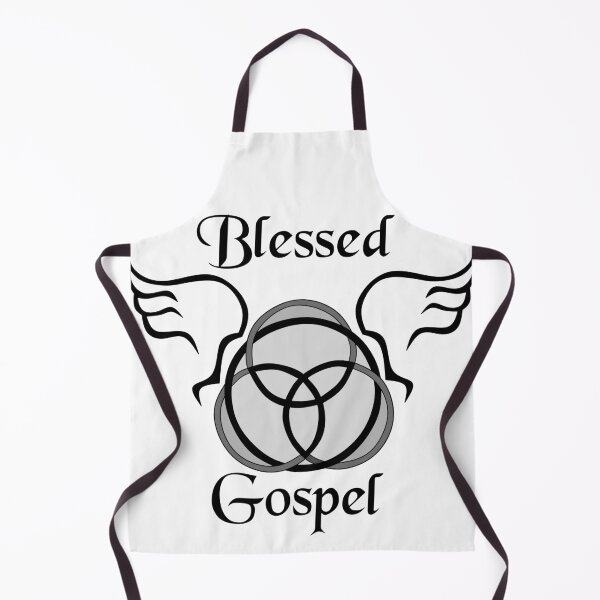 Item preview, Blessed Trinity Knot Angel Wings Gospel Line Art designed and sold by grounds.