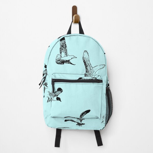 Item preview, Blue seagull beach ocean pattern designed and sold by TheWaterBirds.