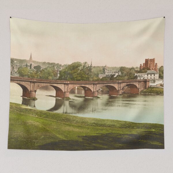 Item preview, Kelso Bridge and Abbey designed and sold by yourscotborders.