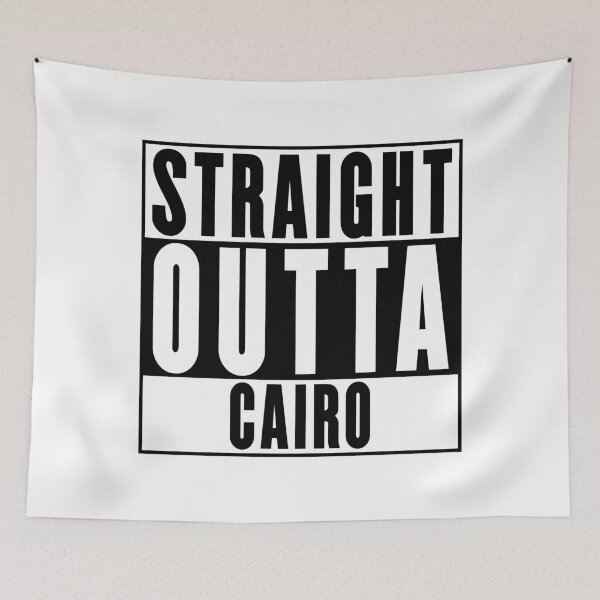 Item preview, Straight Outta Cairo designed and sold by RandomStuffShop.