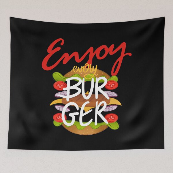 Item preview, Enjoy Every Burger | Big cheese burger designed and sold by Mixture-DESIGN.