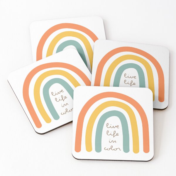 Item preview, Live Life in Color Rainbow designed and sold by awdesigns.
