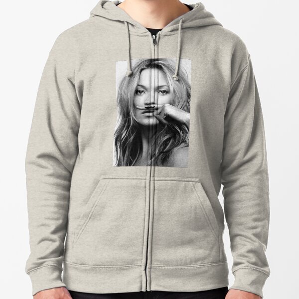 Moss Zipped Hoodie