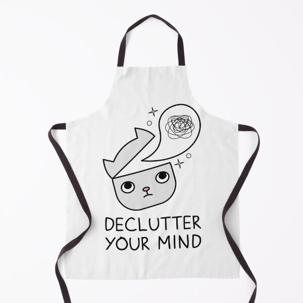 Item preview, Declutter Your Mind. Cat Get Rid Of Unwanted Thoughts  designed and sold by TashaVector.
