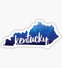 Kentucky - Watercolor Outline Sticker