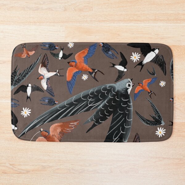 Item preview, Swallows and swift pattern chocolate version designed and sold by belettelepink.